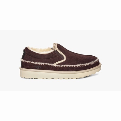 Botas UGG Neumel Stitch Slip-On Homem Marrom | PT-RXTVQ